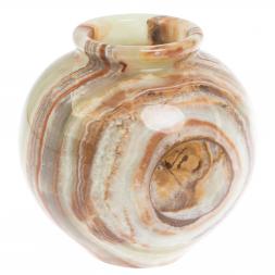 Ваза из оникса 12х12х12,5 см (5)