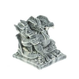 Статуэтка "Змей-Горыныч в кресле (шарж)" из мраморной крошки