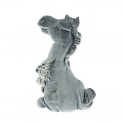 Статуэтка "Конь с букетом (шарж)" из мрамолита