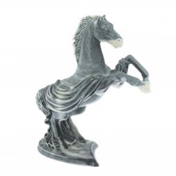 Статуэтка "Конь на дыбах" большой из мрамолита