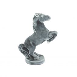 Статуэтка "Конь на дыбах" из мрамолита малый