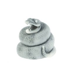 Статуэтка "Змея гремучая" из мраморной крошки