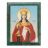 Икона настенная "Св.Варвара" камень змеевик 14х18х1,2 см