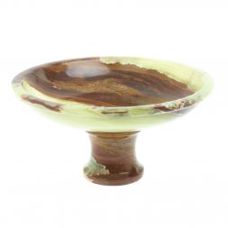 Ваза для фруктов из оникса 20х20х10 см (8)