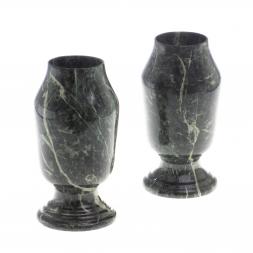 Ваза камень змеевик