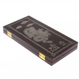 Каменные нарды "Дракон" из габбро-диабаза