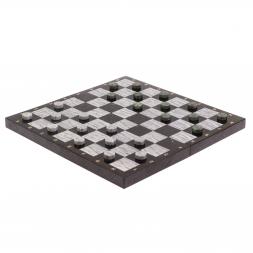 Шахматный набор 3 в 1 "Ящерица" мрамор, гранит с гравировкой