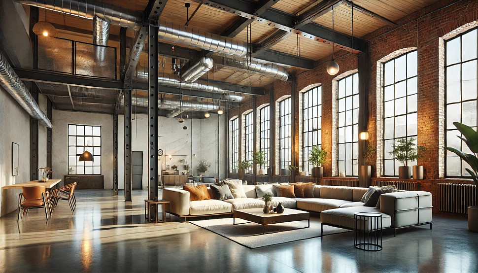 Интерьер в стиле loft