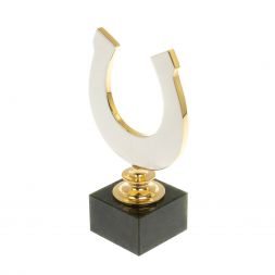 Подкова сувенирная "На удачу" камень нефрит в подарочной коробке Златоуст