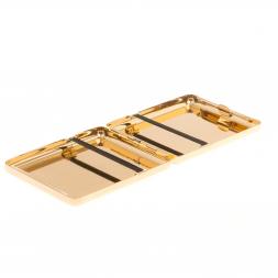 Портсигар с гравюрой "Охота" Златоуст