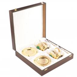 Чайный набор "Малахитовый" на 2 персоны