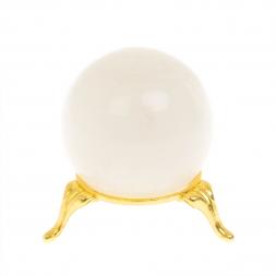 Шар из белого оникса 4,8 см (2)