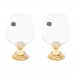 Набор из двух бокалов "Коньячный" Златоуст