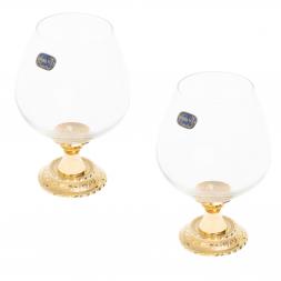 Набор из двух бокалов "Коньячный" Златоуст