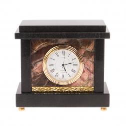 Часы из натуральной яшмы