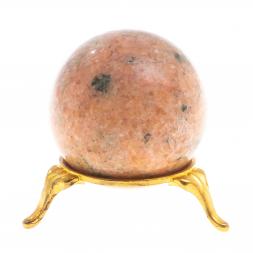 Шар из розового мрамора 4,5 см