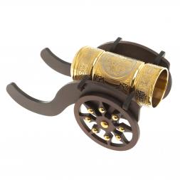 Стопка "Пушка" на подставке лафете Златоуст