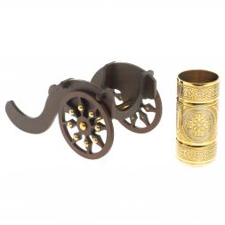 Стопка "Пушка" на подставке лафете Златоуст