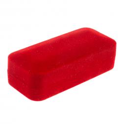 Набор запонки прямоугольные зажим для галстука камень турмалин