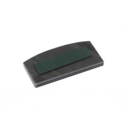 Автоикона "Триптих " из черного обсидиана 6х3 см