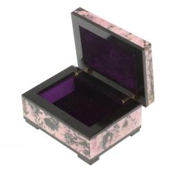 Шкатулка из родонита 8х6х4,3 см