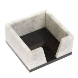 Настольный набор "Алмаз" из мрамора