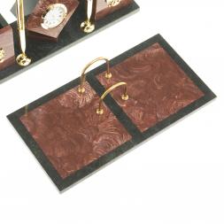 Настольный набор "Куб" из лемезита