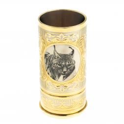 Стопка гильза "Рысь" 40 мл Златоуст