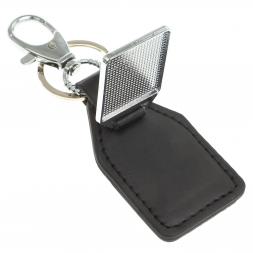 Брелок для ключей с накладкой из оникса