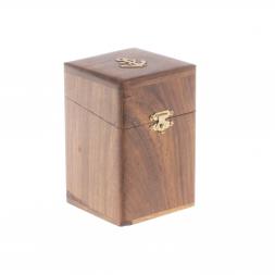 Песочные часы с тигровым глазом в деревянной коробке