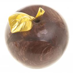Сувенир "Яблоко" среднее камень лемезит 6х7,5 см