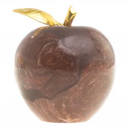 Сувенир "Яблоко" среднее камень лемезит 6х7,5 см