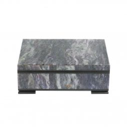 Шкатулка из чароита 12х8х4,5 см