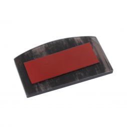 Автоикона "Триптих" из черного обсидиана 7,5х5 см