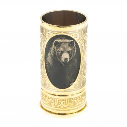 Стопка гильза "Медведь" 40 мл Златоуст
