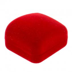 Запонки камень обсидиан прямоугольные