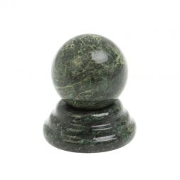 Подставка под шар из шабровского змеевика 5х5х2 см