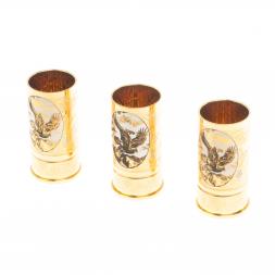 Набор из трех стопок "Горный орел" Златоуст