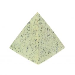Пирамида из камня змеевик 7х7х7,5 см (3)