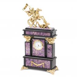 Часы "Георгий Победоносец" чароит