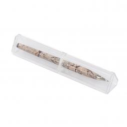 Шариковая ручка из камня яшма светло-коричневая