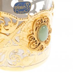 Набор для виски "На двоих" 2 стакана на подносе Златоуст