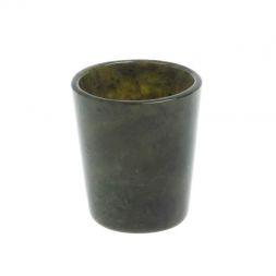 Набор стопок 2 шт "На посошок" из нефрита 30 мл 4х4х4,5 см