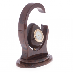 Часы "Арка" камень обсидиан