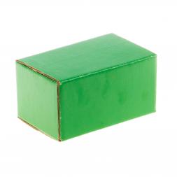 Шкатулка из черного змеевика "Зимний пейзаж" 12х10х9,5 см