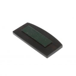 Автоикона из черного обсидиана "Молитва водителя" 6х3 см