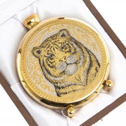 Фляжка с гравюрой "Тигр" Златоуст