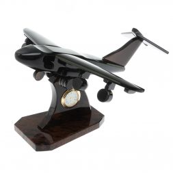 Сувенир "Самолет ИЛ - 76" из обсидиана