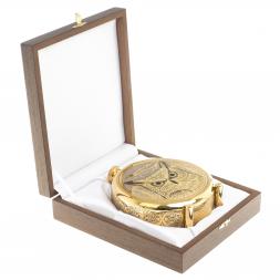 Фляжка с гравюрой "Филин" Златоуст