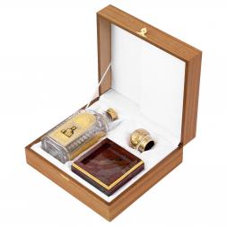 Подарочный набор графин "Святая вода" на подставке из яшмы